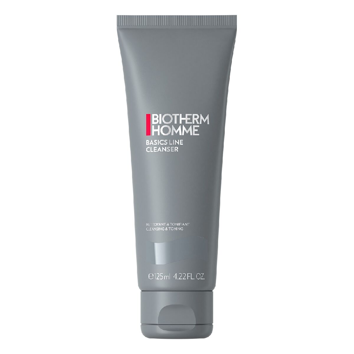 Facial Cleanser Biotherm Basics Line 125 ml Toning for Men skincare packaging