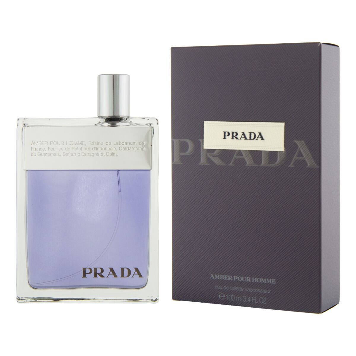 Men's Perfume Prada Amber Pour Homme EDT 100 ml bottle