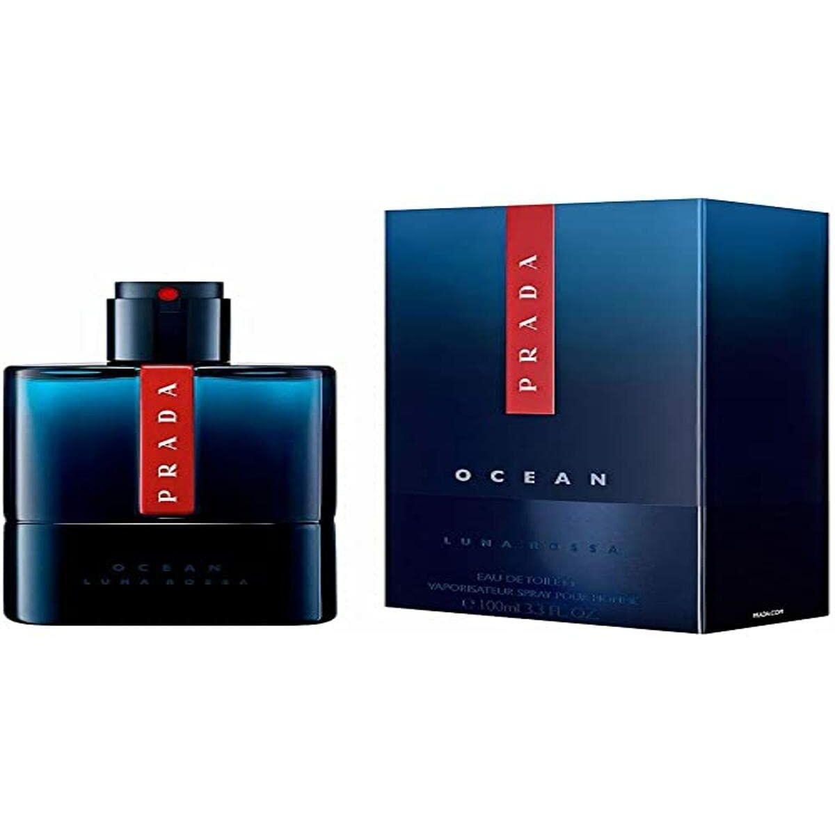 Men's Perfume Prada Ocean Luna Rossa EDT 100 ml for Men bottle