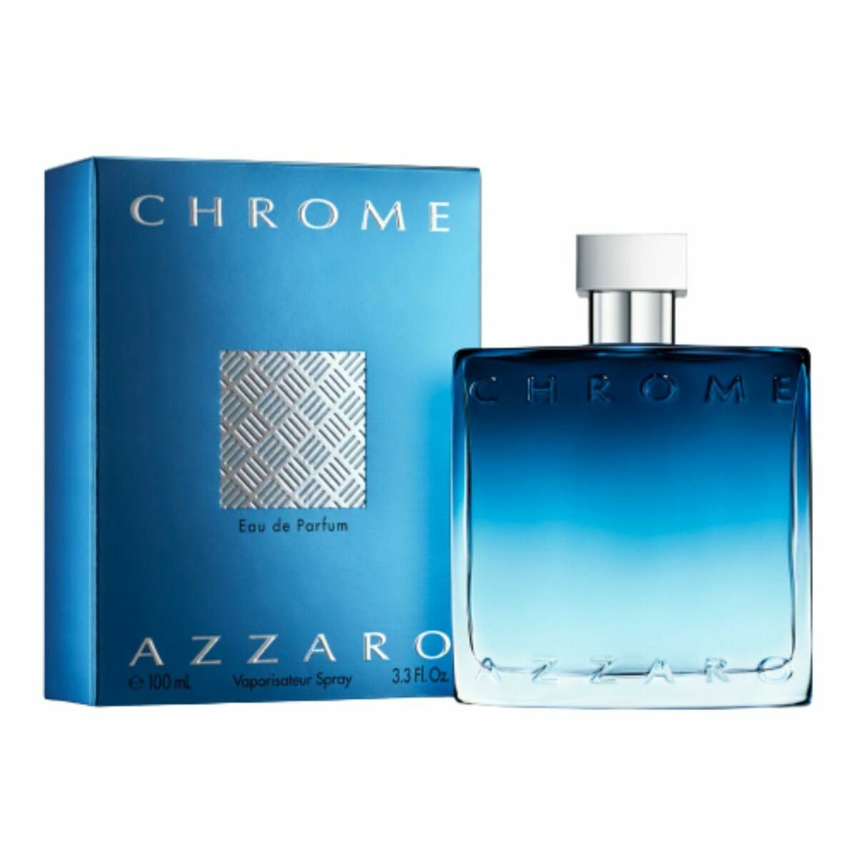 Men's Perfume Azzaro Chrome 2022 EDP 100 ml for Men bottle