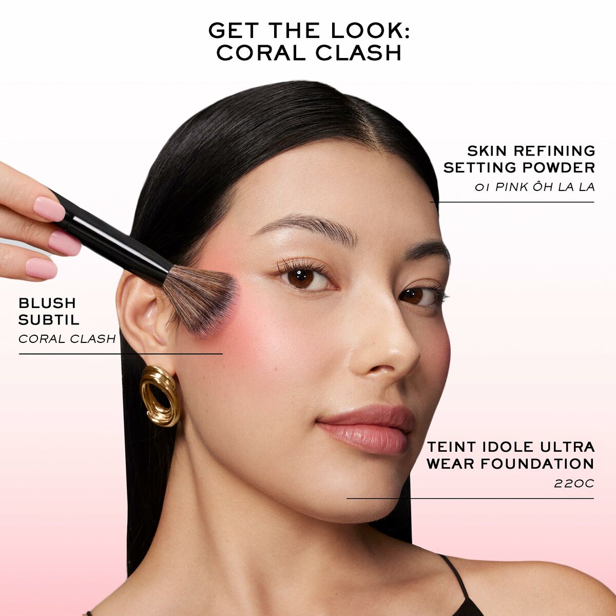 Blush Lancôme BLUSH SUBTIL Nº 800-Orange Phoria 5,1 g 5.1 g makeup packaging