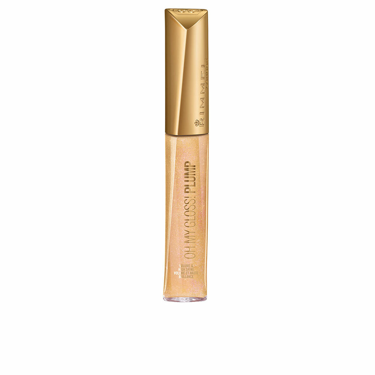 Lip-gloss Rimmel London OH MY GLOSS! Nº 801 Angel Shimmer Nº 801-Angel Shimmer 7 ml skincare packaging