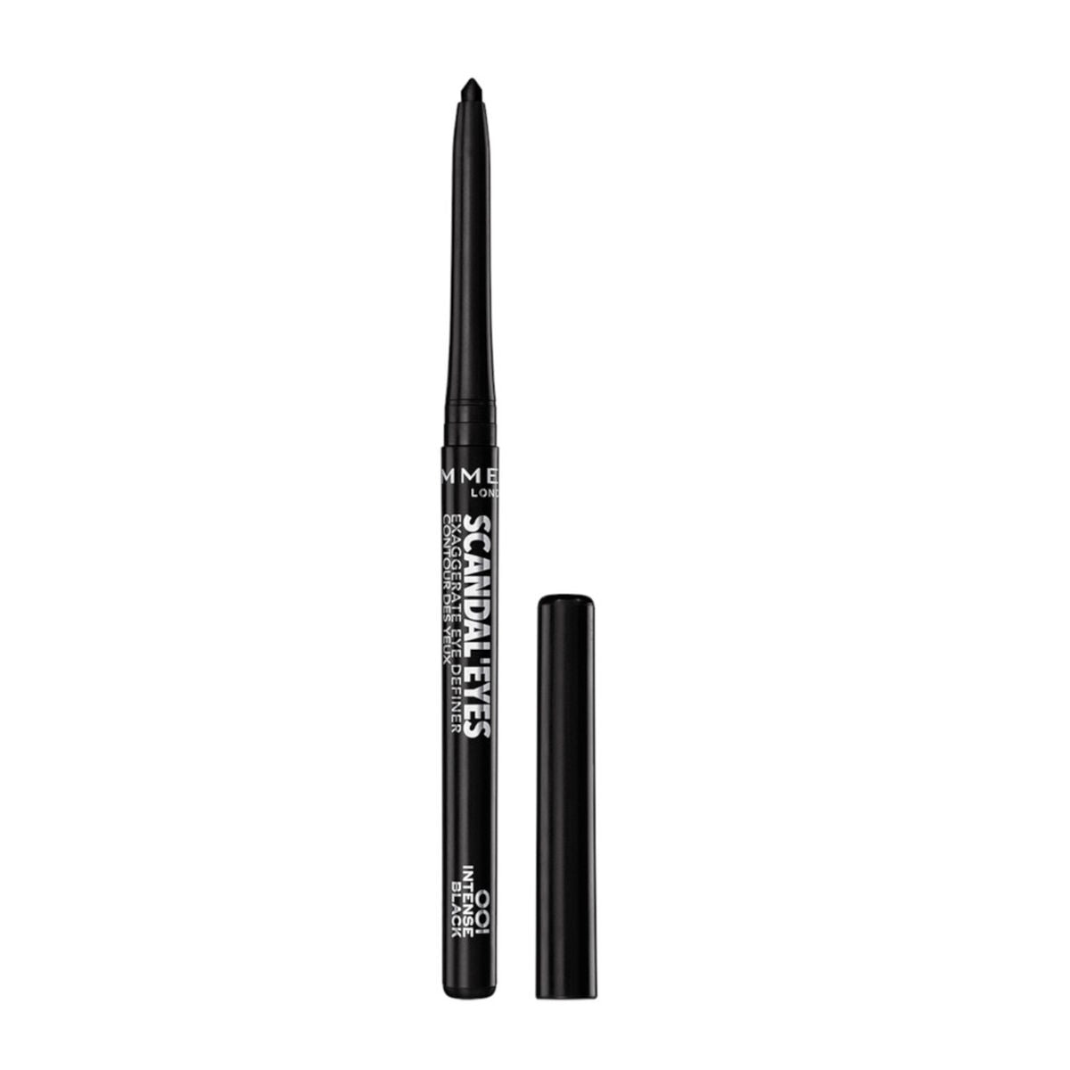Eye Pencil Rimmel London Scandaleyes Automatic Black 0,35 g Automatic 0.35 g product packaging