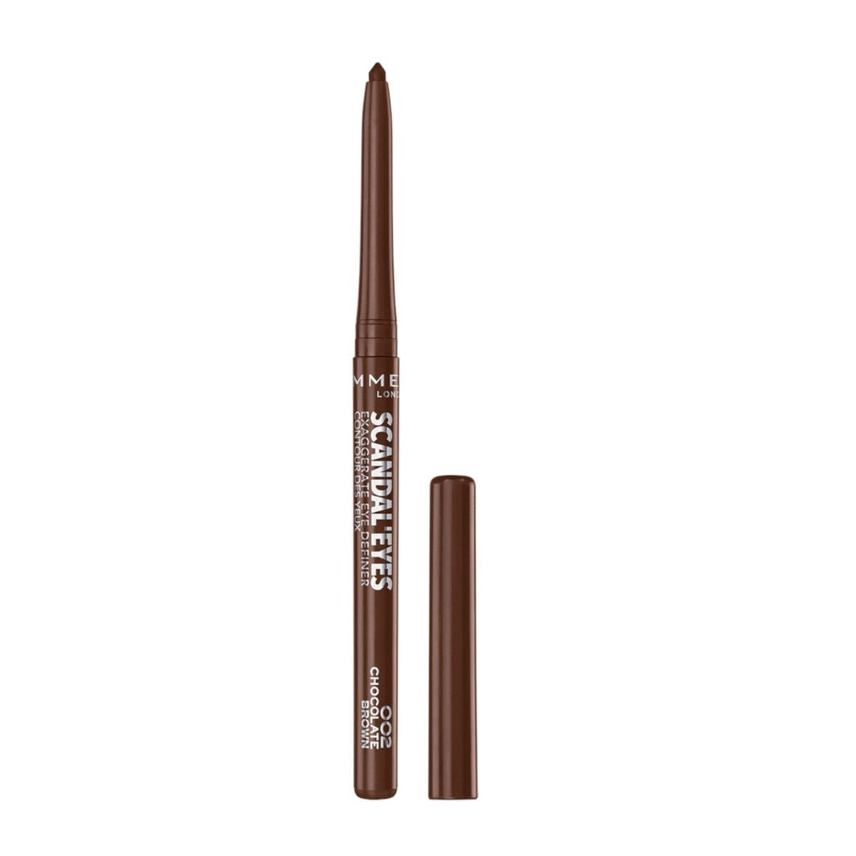 Eye Pencil Rimmel London Scandaleyes Automatic Brown 0,35 g Automatic product packaging 0.35 g