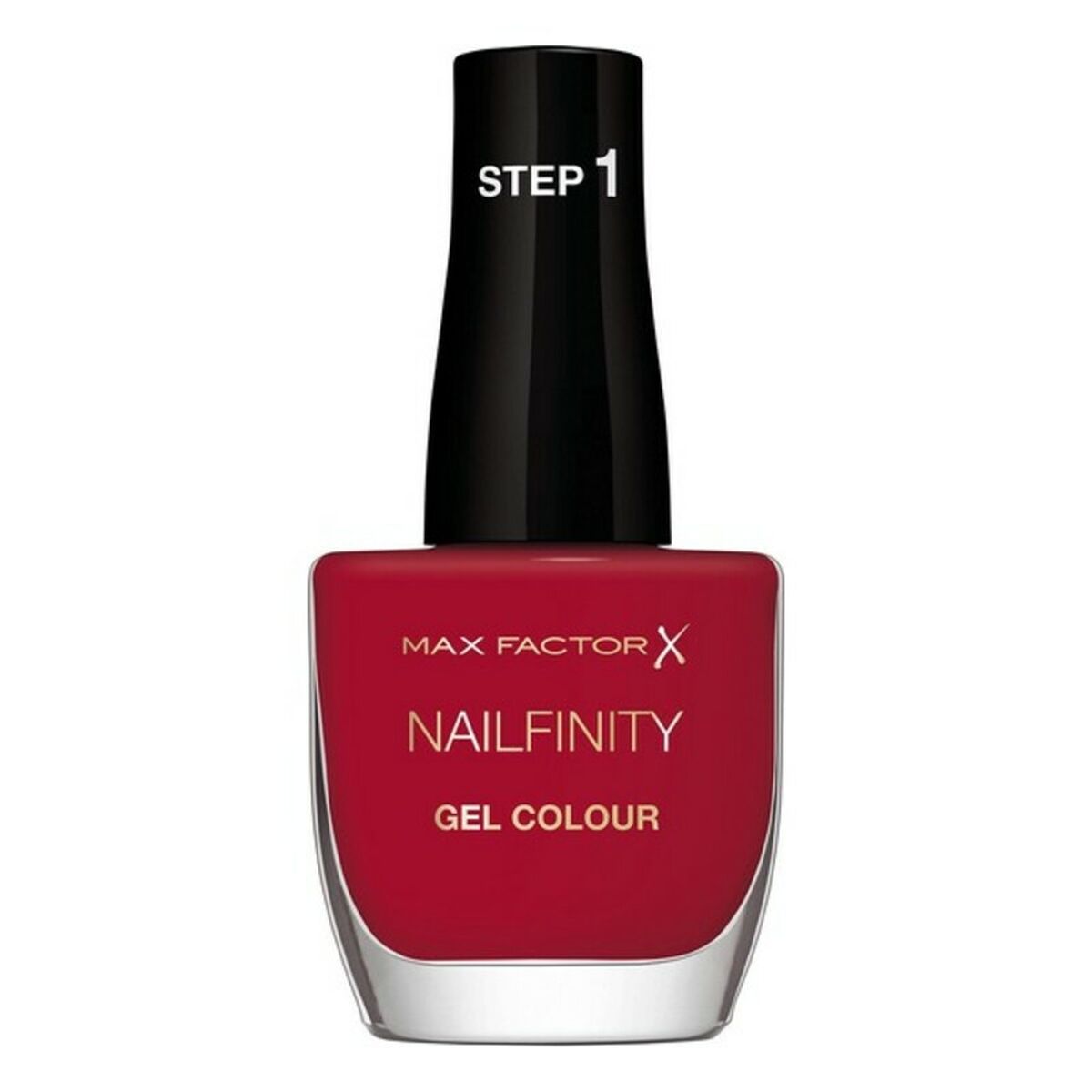 nail polish Max Factor Nailfinity 310-Red carpet ready Nº 310-Red Carpet Ready 12 ml product packaging