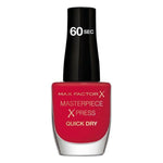 nail polish Max Factor Masterpiece Xpress 310-She's reddy Nº 310- She's Reddy 8 ml product packaging