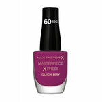 nail polish Max Factor Masterpiece Xpress 360-pretty as plum Nº 360-Pretty As Plum 8 ml product packaging