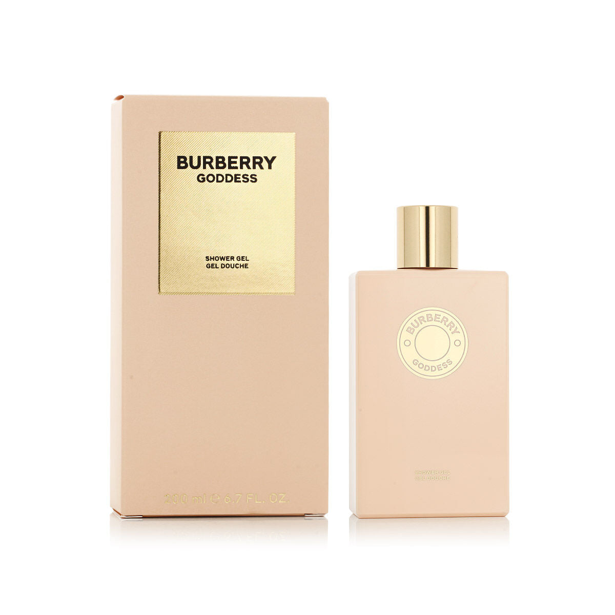 Shower Gel Burberry Goddess Woman 200 ml for Women skincare packaging