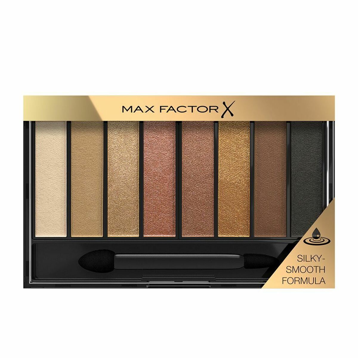 Eye Shadow Palette Max Factor Masterpiece Nude Palette Golden Nudes makeup packaging