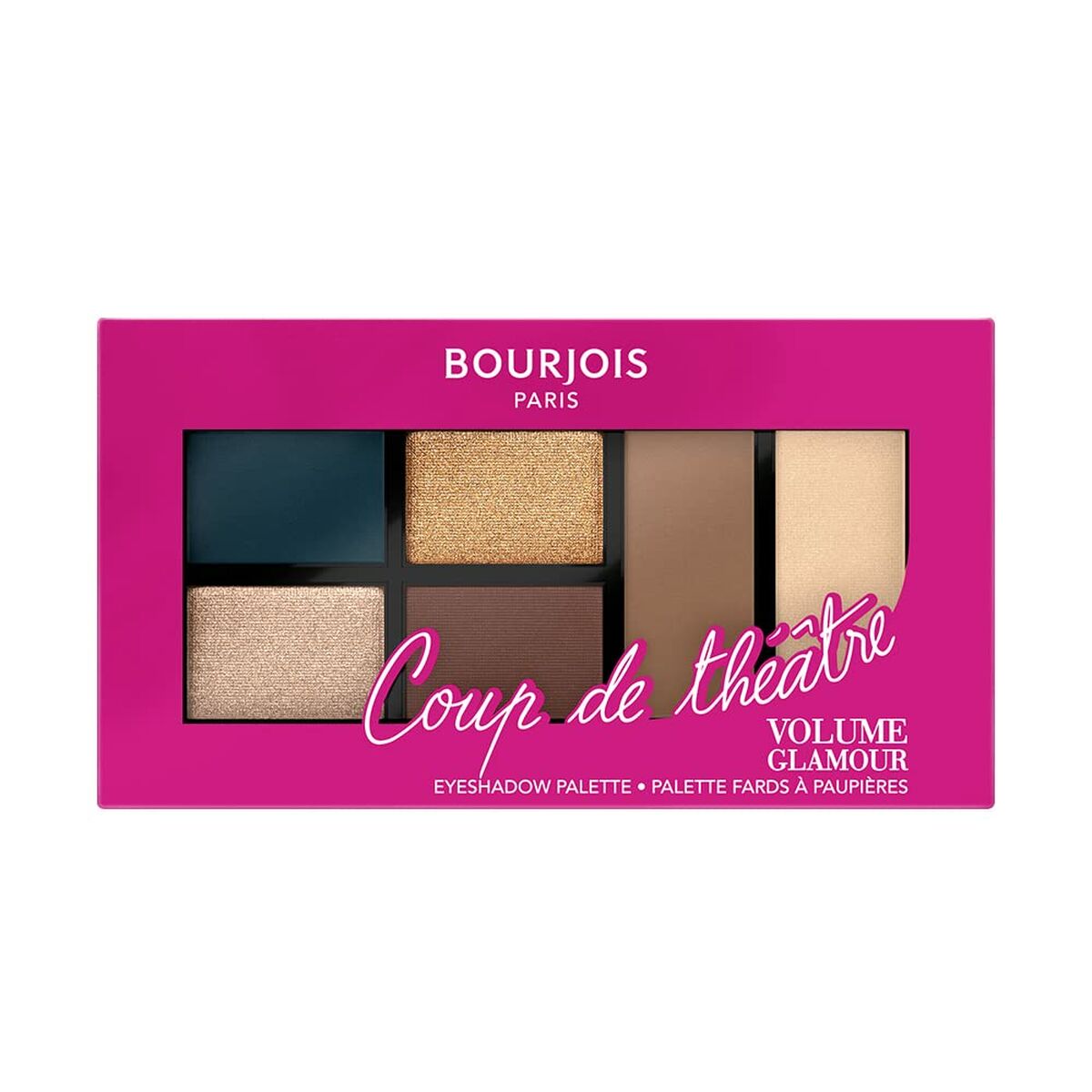 Eye Shadow Palette Bourjois Volume Glamour Nº 02-Cheeky 8,4 g 8.4 g makeup packaging