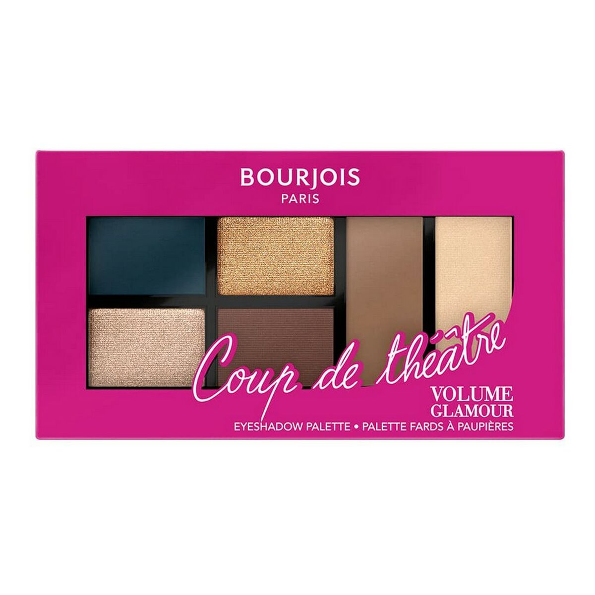 Eye Shadow Palette Bourjois Volume Glamour Nº 01-Intense 8,4 g 8.4 g makeup packaging