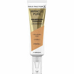 Liquid Make Up Base Max Factor Miracle Pure Nº 70-warm sand Nº 70 Warm Sand Spf 30 ml product packaging