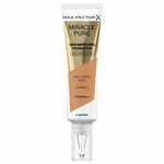 Liquid Make Up Base Max Factor Miracle Pure Nº 80-bronze Nº 80 Bronze Spf 30 ml product packaging