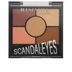 Eye Shadow Palette Rimmel London Scandaleyes Nº 005 Sunset bronze Nº 005-Sunset Bronze 3,8 g 3.8 g makeup packaging