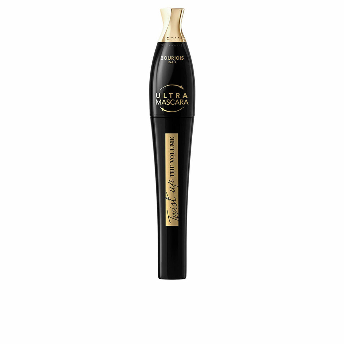 Volume Effect Mascara Bourjois Twist Up Mascara Ultra Brown Nº 002 Nº 52-Ultra Black 8 ml makeup packaging