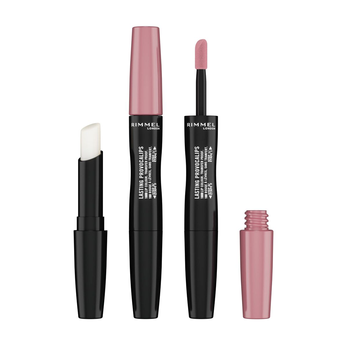 Lipstick Rimmel London Lasting Provacalips 220-come up roses Nº 220-Come Up Roses 2,3 ml makeup packaging 2.3 ml