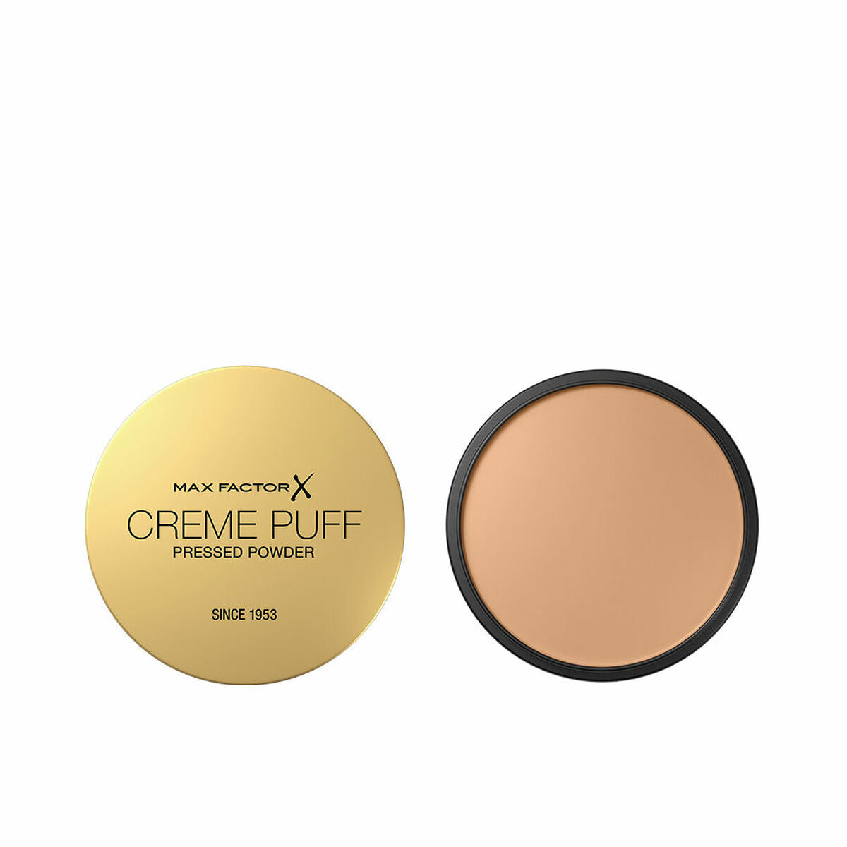 Compact Powders Max Factor Creme Puff Nº 75 Golden 14 g 21 g skincare packaging