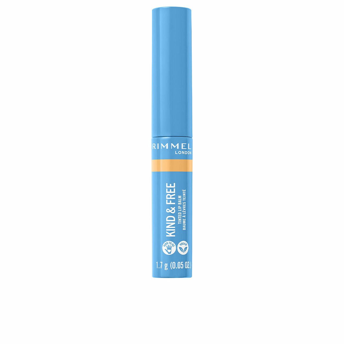 Coloured Lip Balm Rimmel London Kind Free Nº 001-air storm 1,7 g 1.7 g for Women skincare packaging