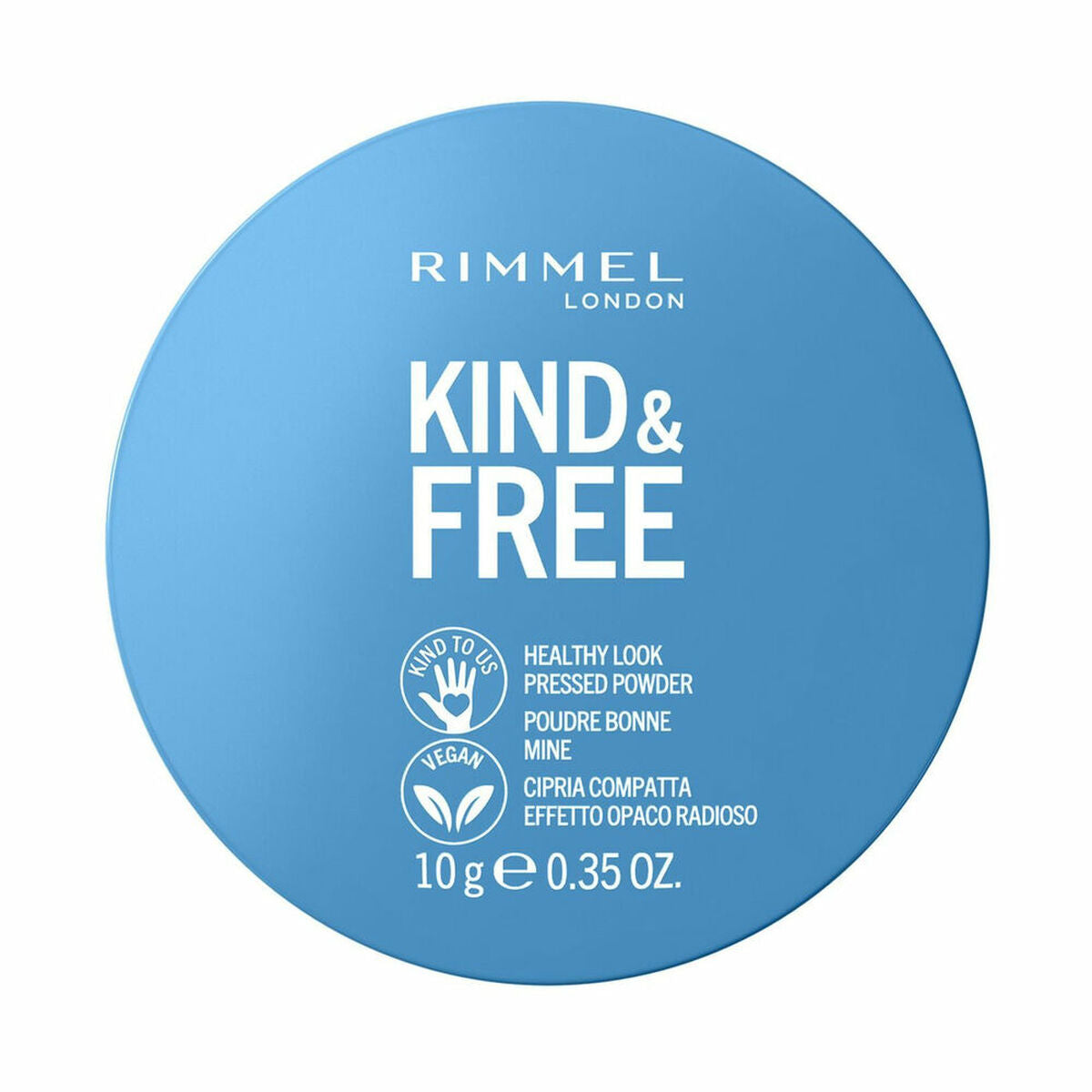 Compact Powders Rimmel London Kind & Free 40-tan Mattifying finish (10 g) makeup packaging