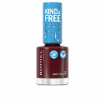nail polish Rimmel London Kind & Free 157-berry opulence (8 ml) product packaging