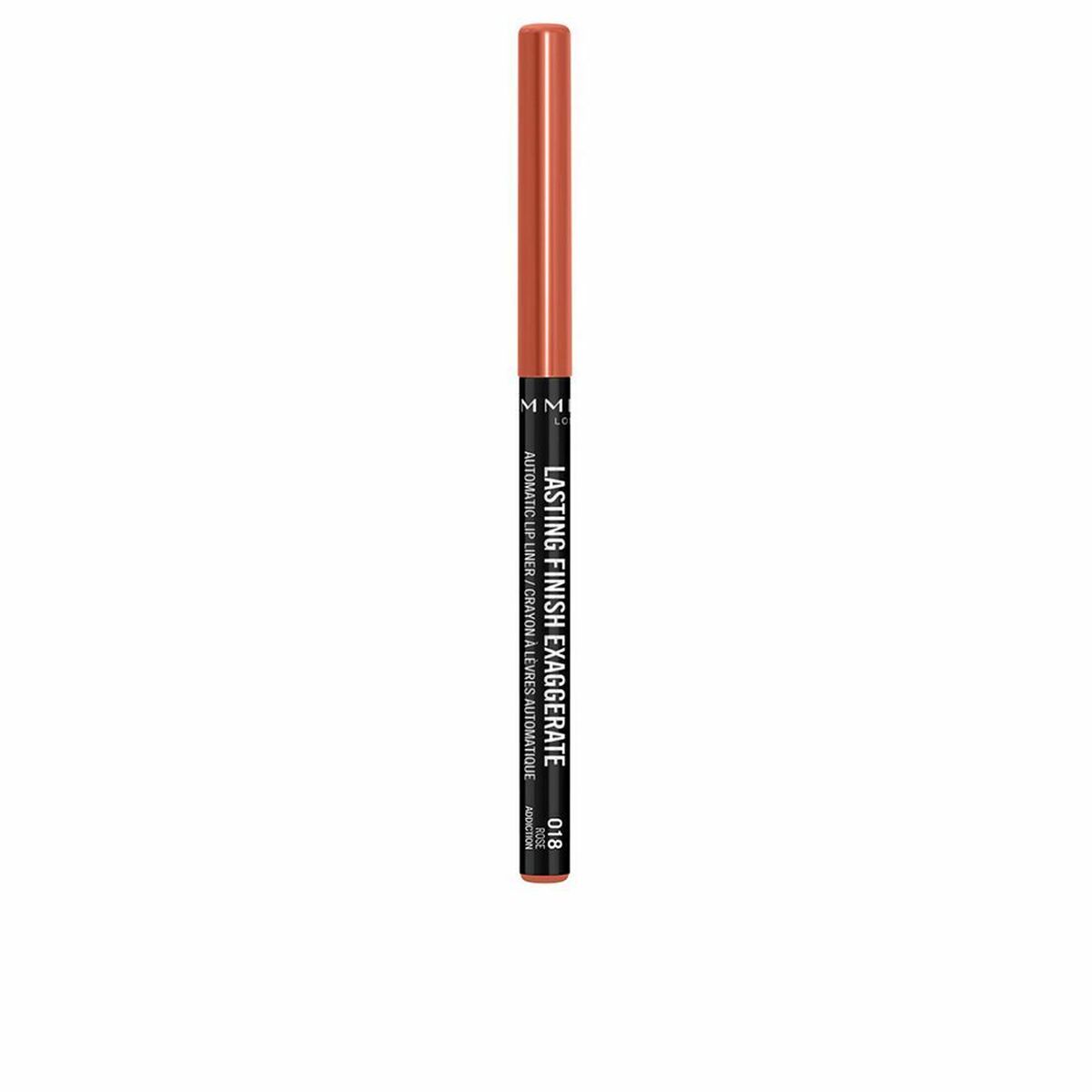 Lip Liner Pencil Rimmel London Lasting Finish Exaggerate Nº018 0,25 g (0,25 g) 0.25 g makeup packaging