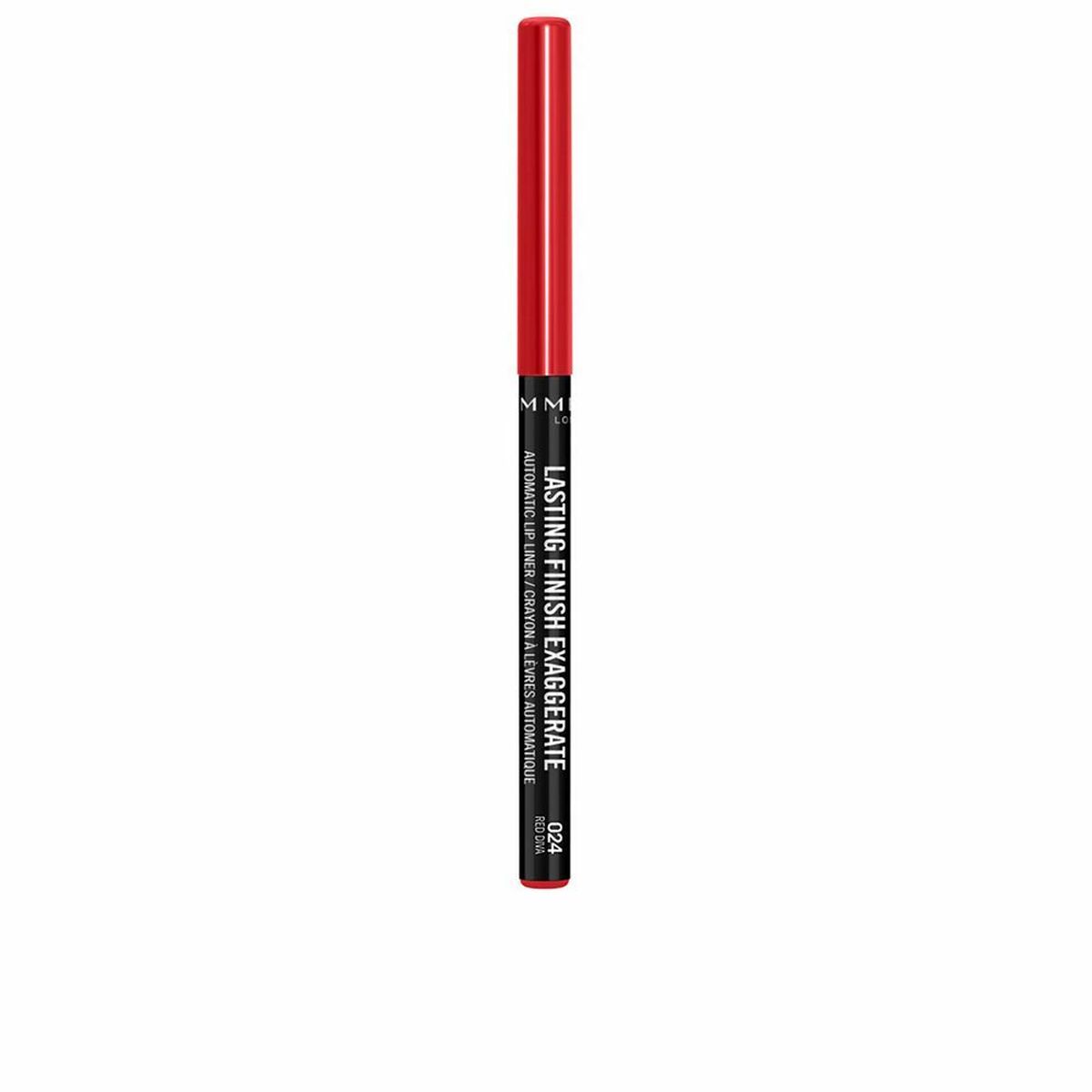 Lip Liner Pencil Rimmel London Lasting Finish Exaggerate Nº 024 (0,25 g) 0.25 g makeup packaging