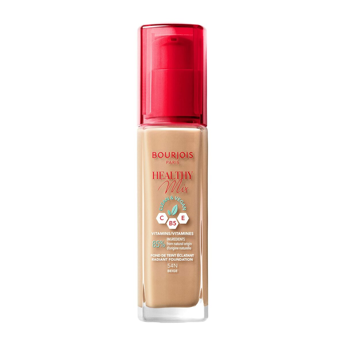 Mascara Bourjois Healthy Mix Beige Nº 54 Nº 54-Beige 30 ml makeup packaging