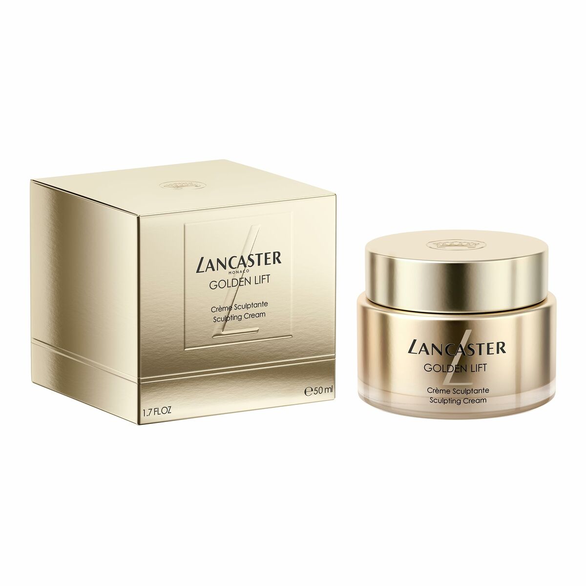 Facial Cream Lancaster GOLDEN LIFT SCULPTING Spf 15 50 ml for Women skincare packaging
