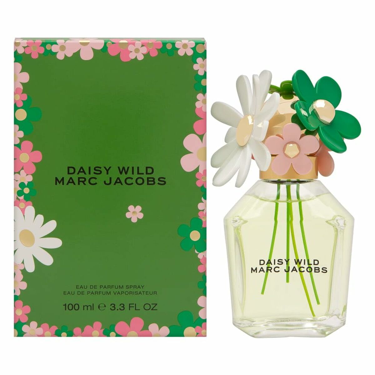 Women's Perfume Marc Jacobs DAISY WILD 100 ml for Women product packaging