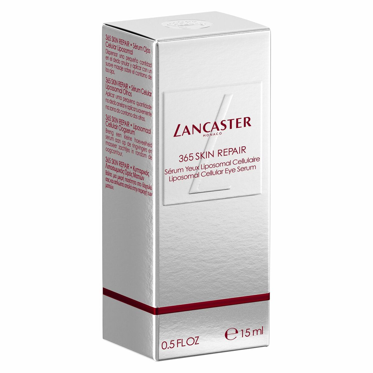 Gel for Eye Area Lancaster 365 SKIN REPAIR 15 ml for Women skincare packaging