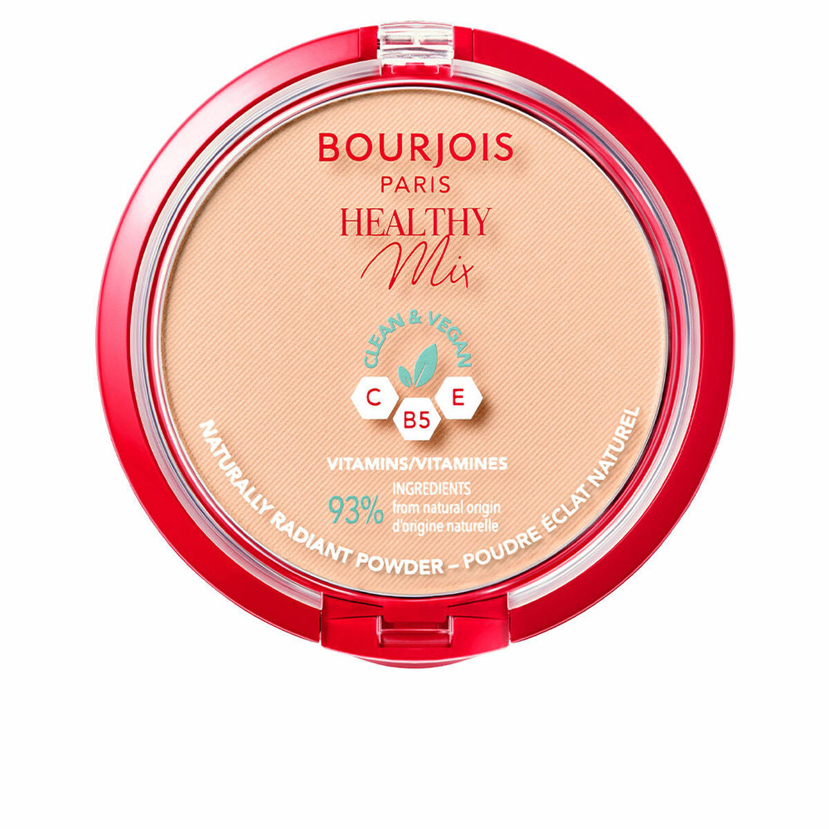 Compact Powders Bourjois Healthy Mix Nº 02-vainilla 10 g makeup packaging