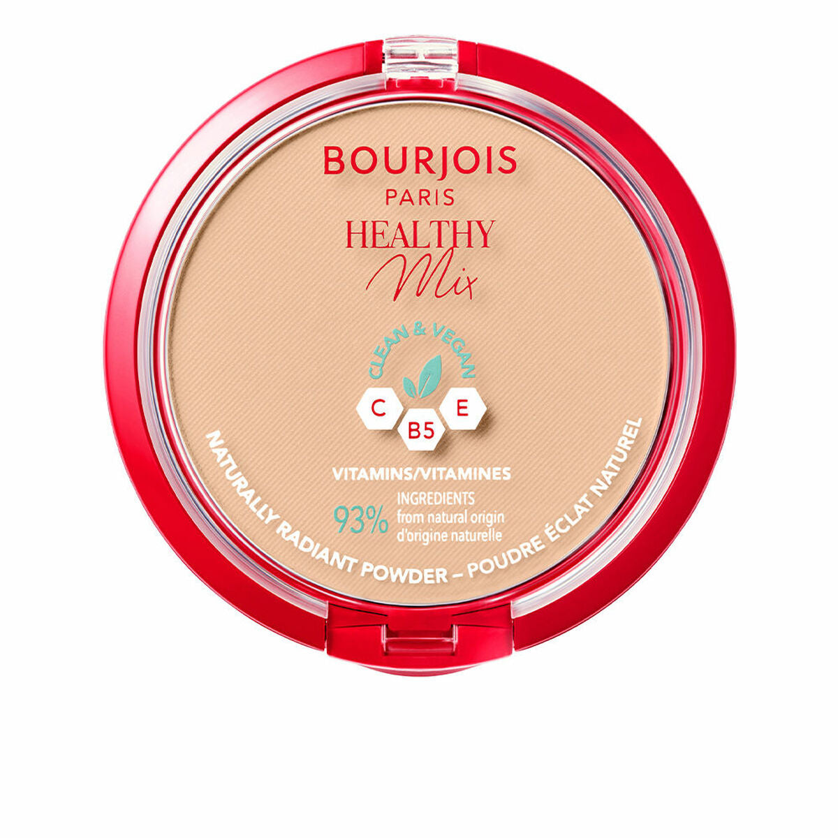 Compact Powders Bourjois Healthy Mix Nº 04-golden-beige 10 g makeup packaging