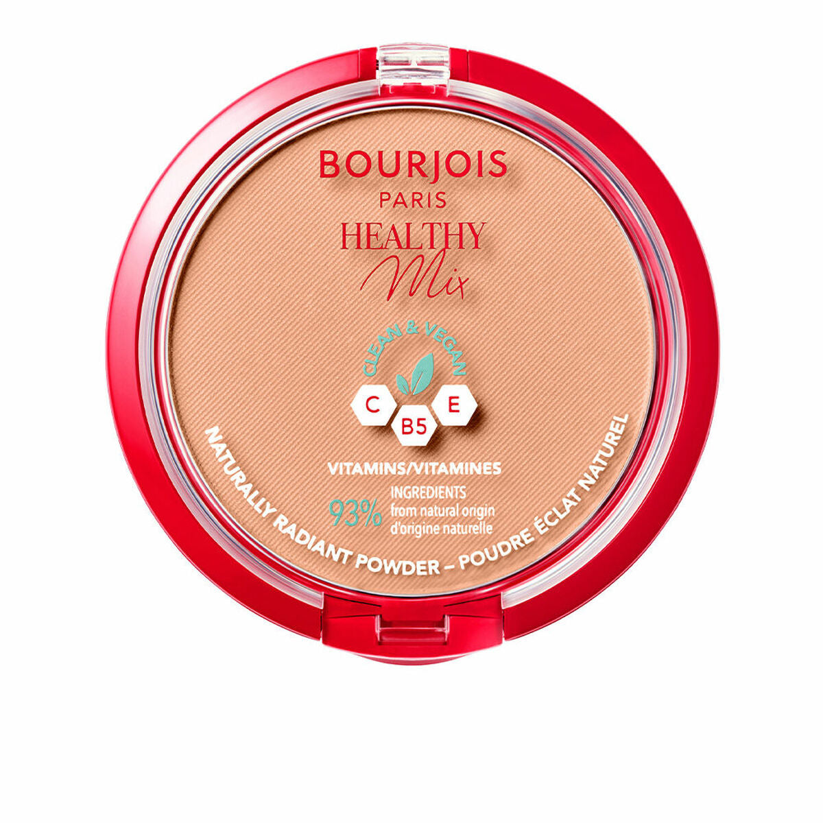 Compact Powders Bourjois Healthy Mix Nº 06-honey 10 g makeup packaging