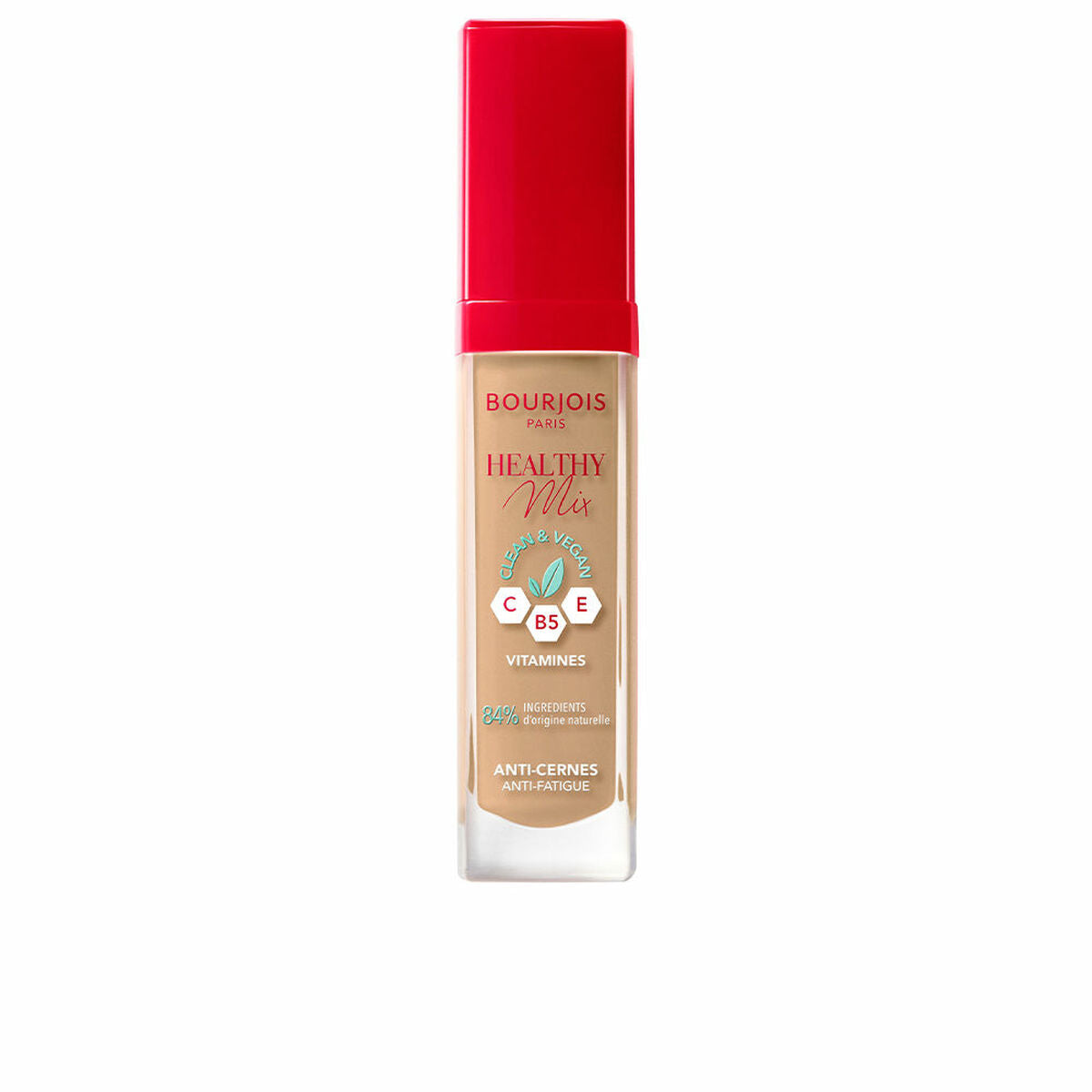 Compact Powders Bourjois Healthy Mix Nº 53-golden beige 6 ml makeup packaging