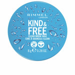 Eyebrow Make-up Rimmel London Kind & Free Eyebrows Nº 001 Clear 8 g product packaging