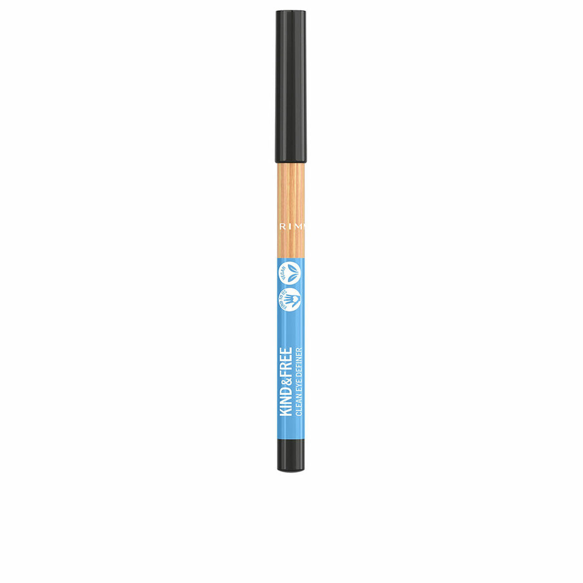 Eye Pencil Rimmel London Kind & Free Nº 001 Pitch Nº 001-Pitch 1,1 g 1.1 g product packaging