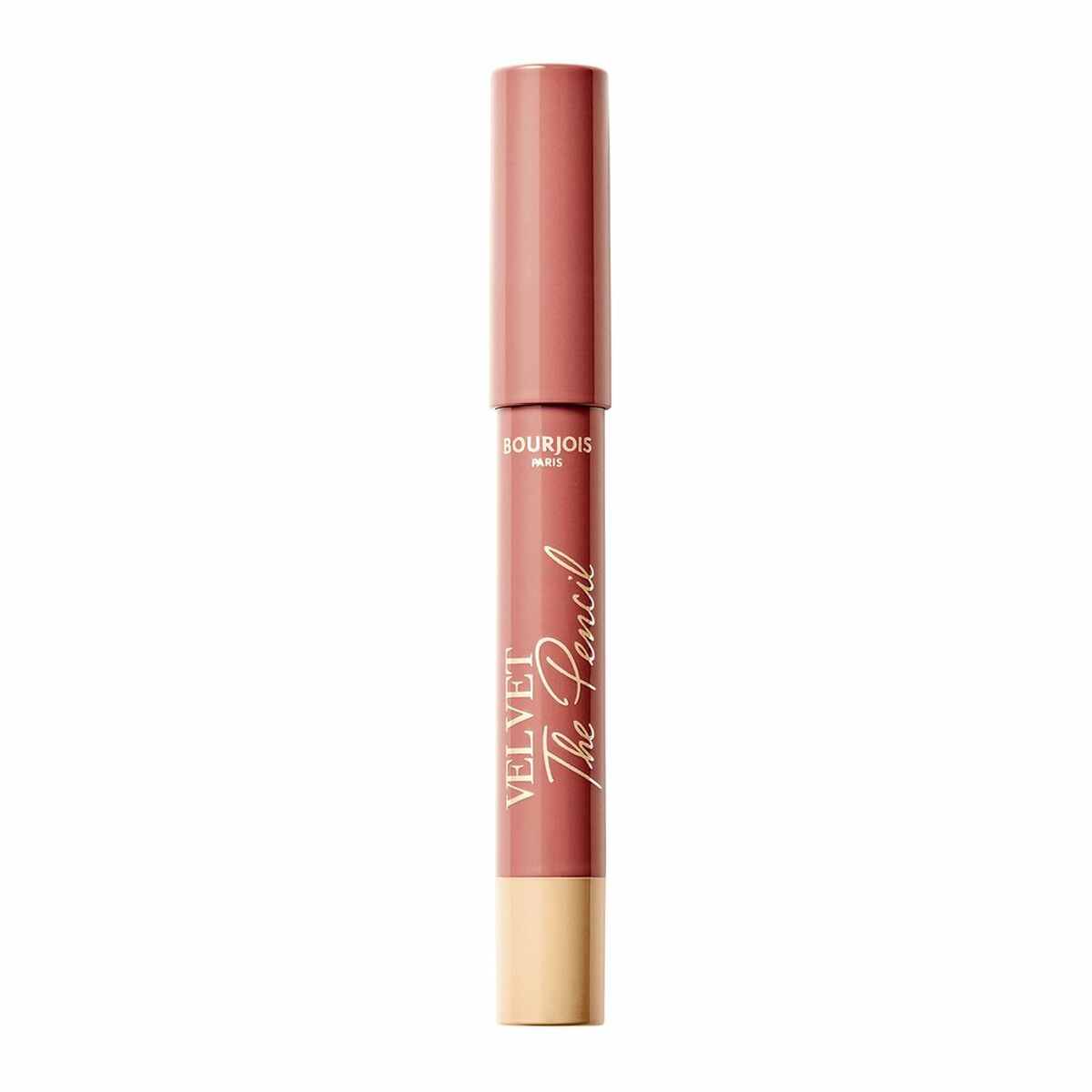 Lipstick Bourjois Velvet The Pencil Nº 01-Nudifull 1.8 Gr 1,8 g Bar makeup packaging