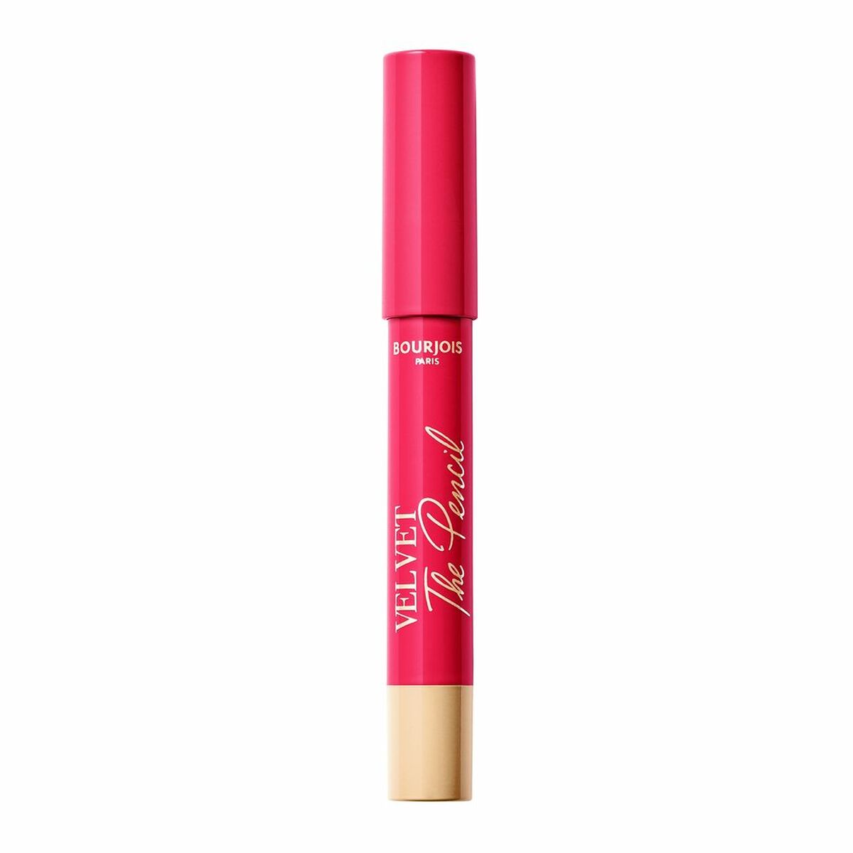 Lipstick Bourjois Velvet The Pencil Nº 06-Framboise Griffee 1.8 Gr 1,8 g Bar makeup packaging