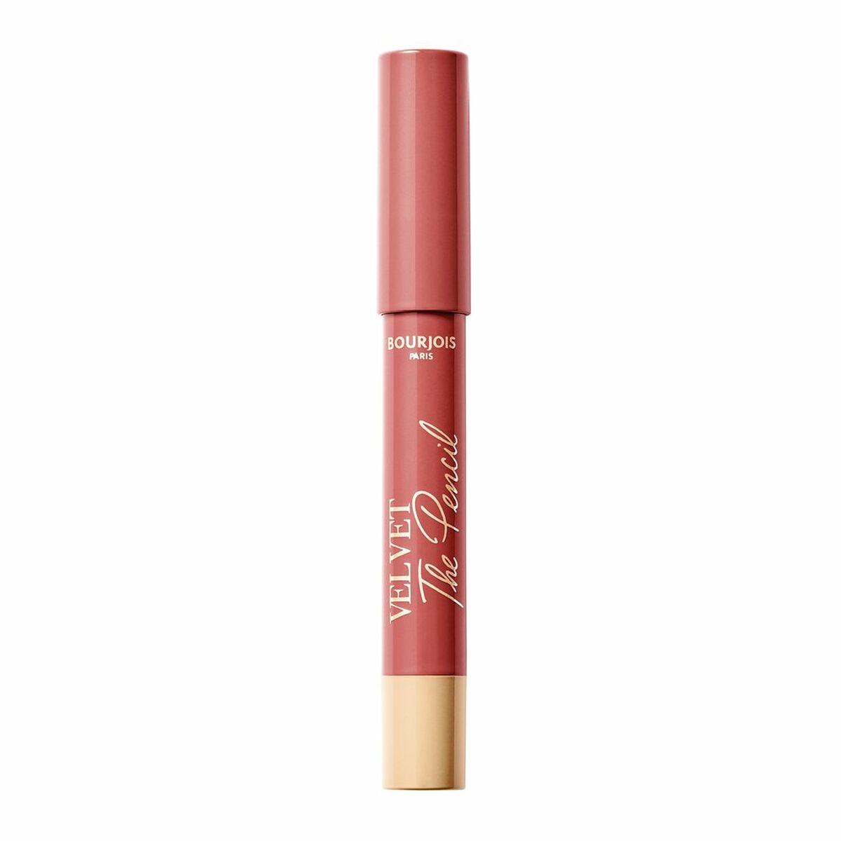 Lipstick Bourjois Velvet The Pencil Nº 04-Less Is Brown 1.8 Gr 1,8 g Bar makeup packaging