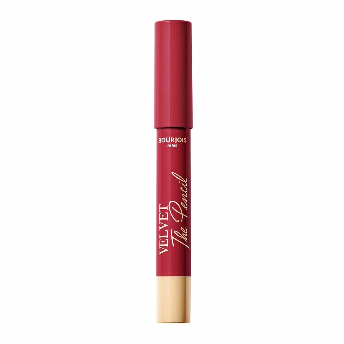 Lipstick Bourjois Velvet The Pencil Nº 08-Rouge Di'vin 1.8 Gr 1,8 g Bar makeup packaging