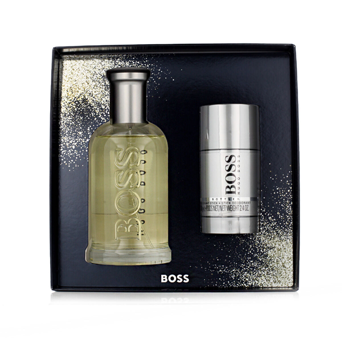Men's Perfume Set Hugo Boss BOSS BOTTLED 2 Pieces for Men product packaging
