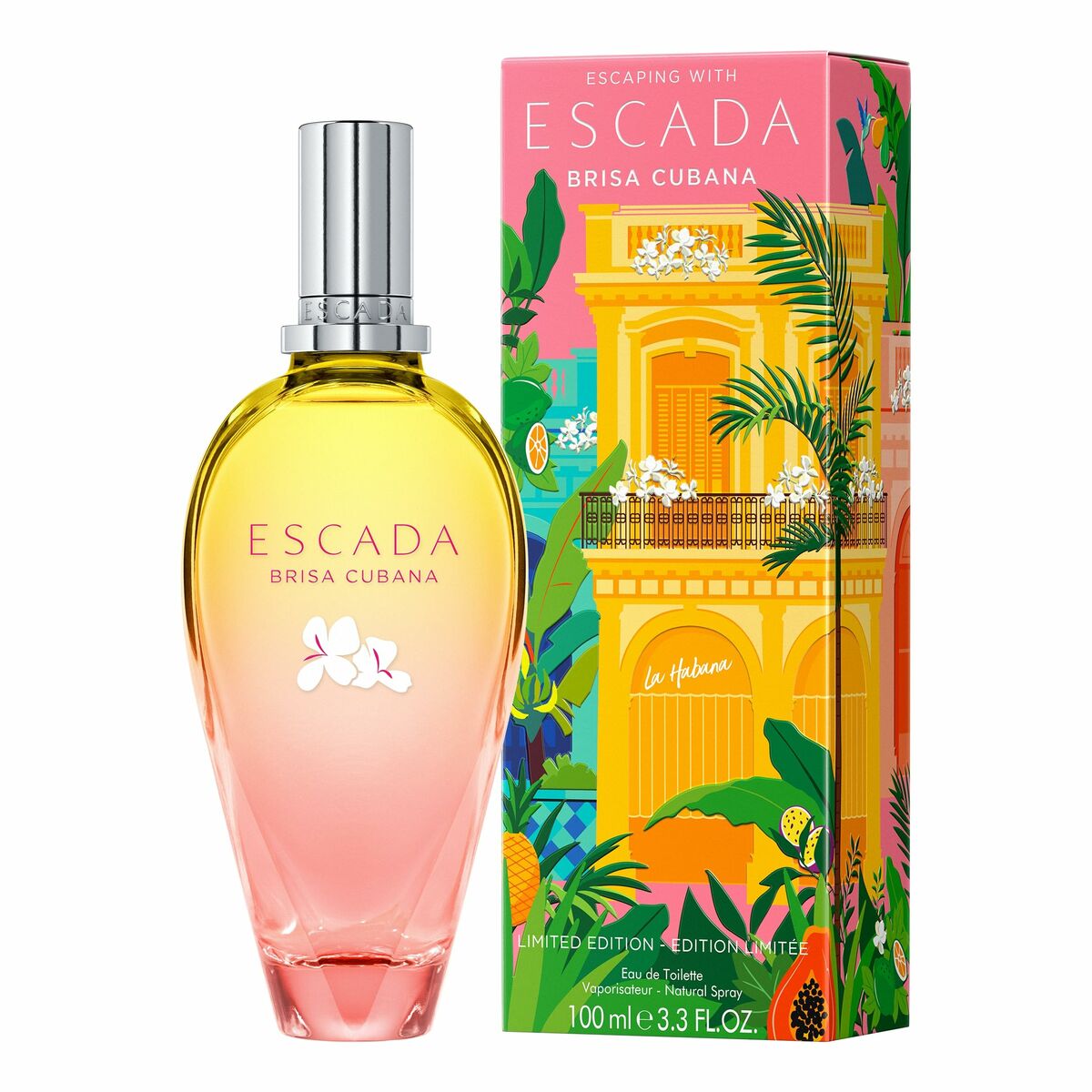 Women's Perfume Escada BRISA CUBANA EDT 100 ml bottle