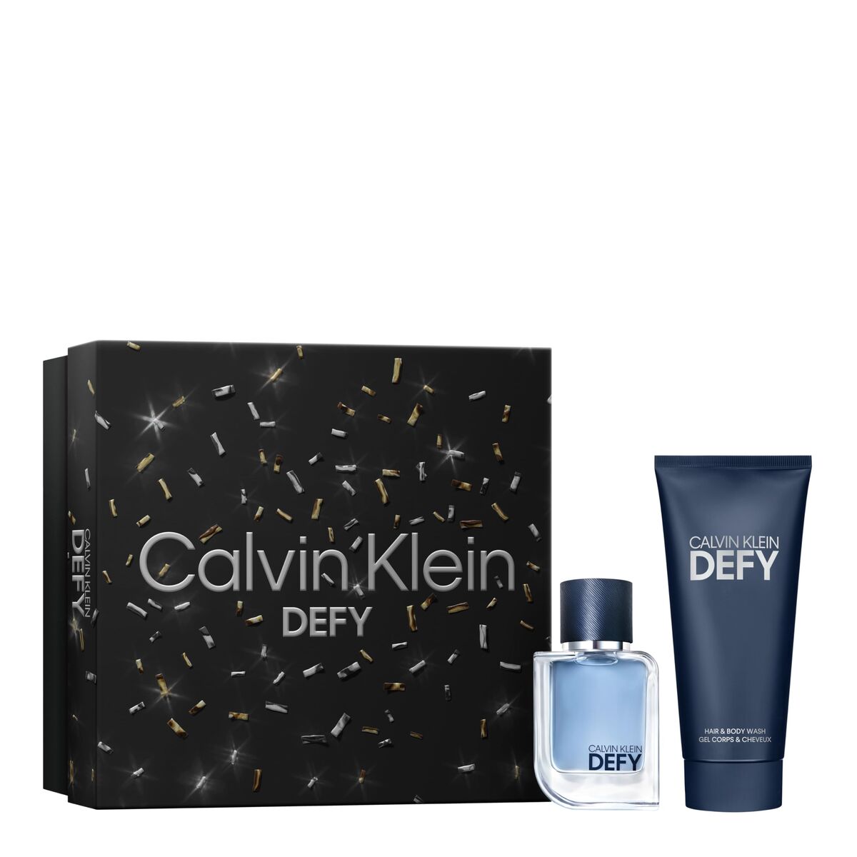 Men's Perfume Set Calvin Klein Defy product packaging