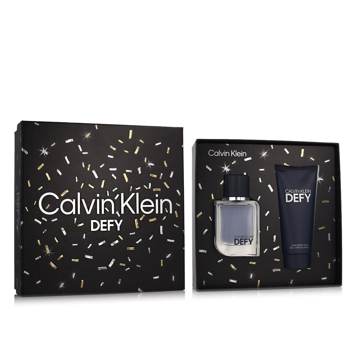 Men's Perfume Set Calvin Klein Defy product packaging