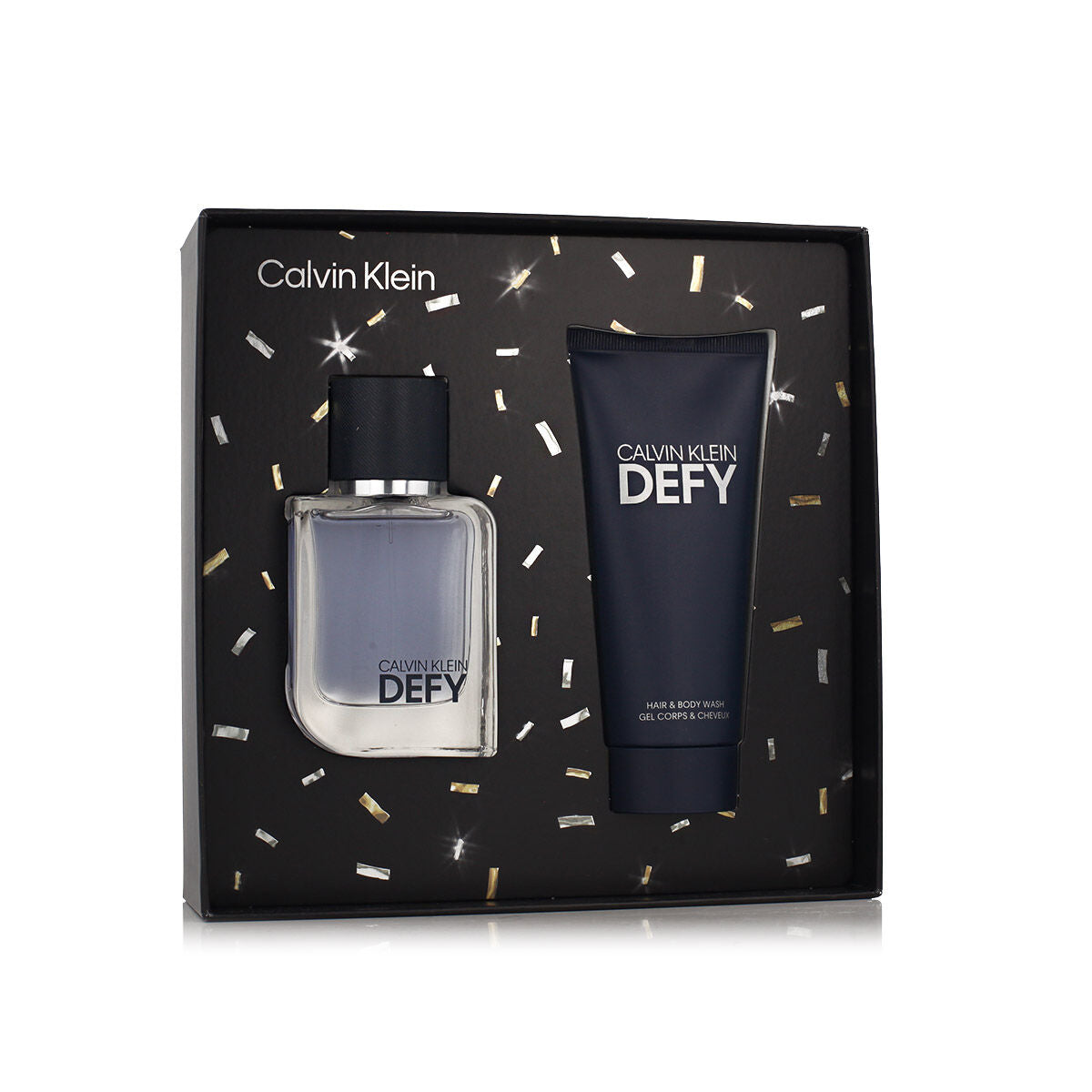Men's Perfume Set Calvin Klein Defy product packaging