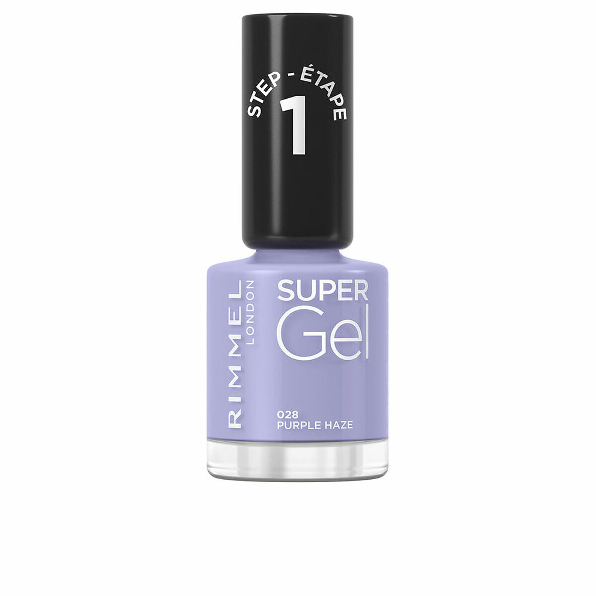 nail polish Rimmel London Super Gel Nº 028 Purple haze Nº 028-Purple Haze 12 ml skincare packaging
