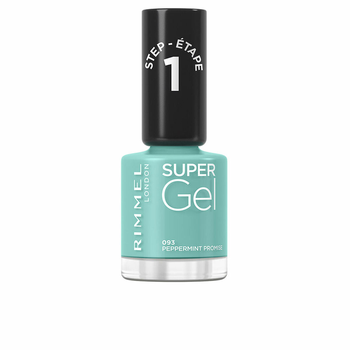 nail polish Rimmel London Super Gel Nº 093 Peppermint promise Nº 093-Peppermint Promise 12 ml skincare packaging