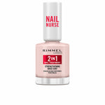 Nail Base Gel Rimmel London Nail Nurse In 12 ml 2-in-1 Strengthening Care skincare packaging
