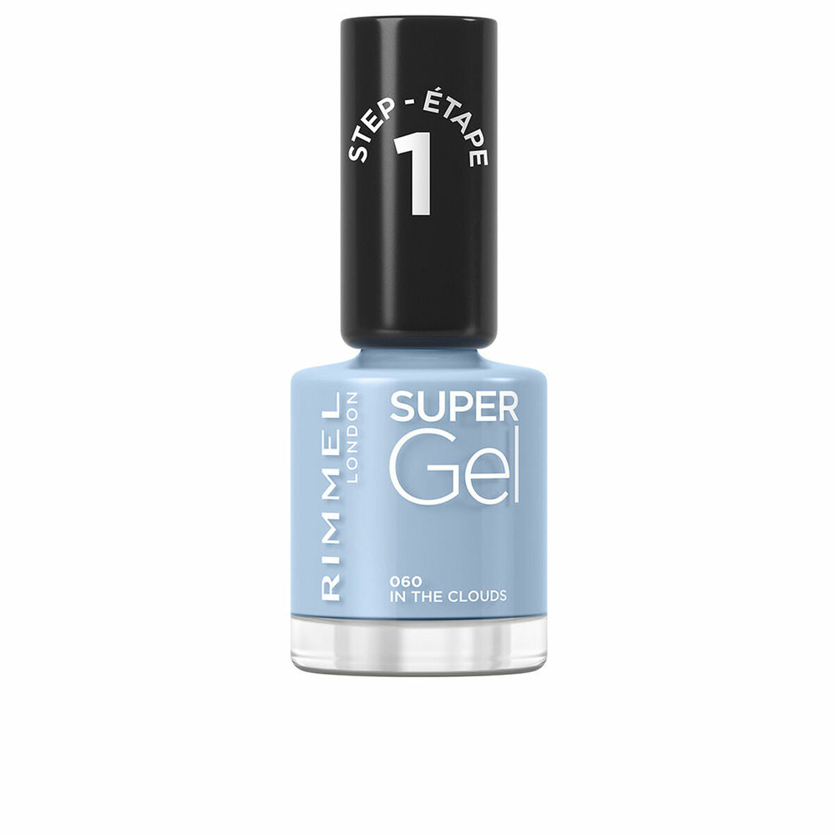 nail polish Rimmel London Super Gel Nº 060 In the clouds Nº 060-In The Clouds 12 ml skincare packaging