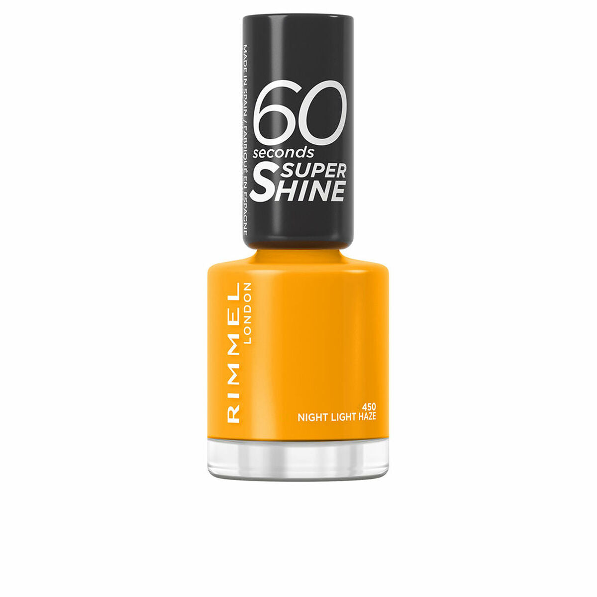 nail polish Rimmel London 60 Seconds Super Shine Nº 450 Night light haze Nº 450-Night Light Haze 8 ml product packaging